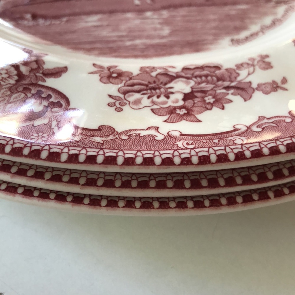 10" Johnson Bros Old Britain Castles, Blarney Castle, Dinner Plates Set Of 3 - Picture 10 of 12